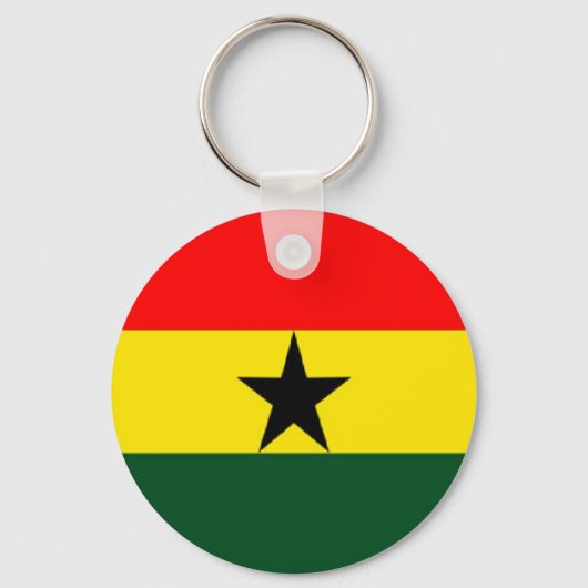 Porte-clés Flag du Ghana (Recto)