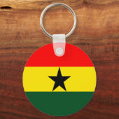 Porte-clés Flag du Ghana (Recto)