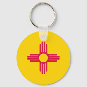 Porte-clés Flag du Nouveau-Mexique