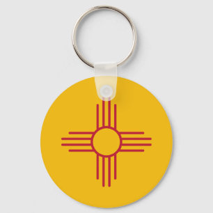 Porte-clés Flag du Nouveau-Mexique