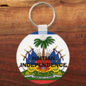 Porte-clés flag-Haïti-détails lg, INDÉPENDANCE HAÏTIENNE (Recto)