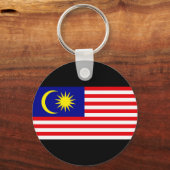 Porte-clés Flag malaisien (Recto)