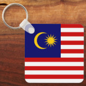 Porte-clés Flag malaisien (Recto)