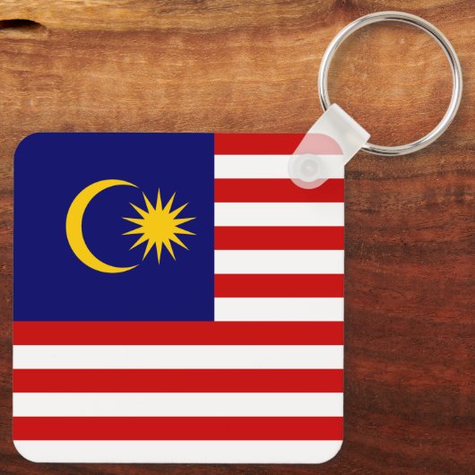 Porte-clés Flag malaisien (Verso)