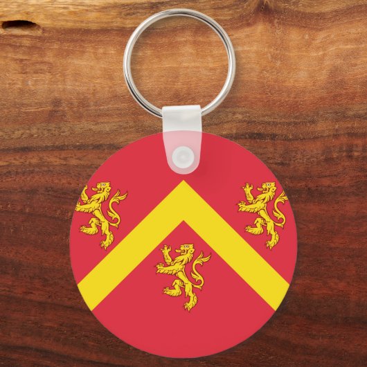 Porte-clés Flag of Anglesey Keychain (Verso)