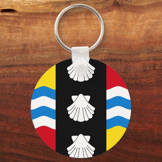 Porte-clés Flag of Bedfordshire (Verso)