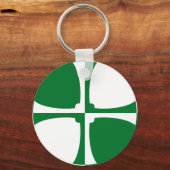 Porte-clés Flag of Kirkcudbrightshire Keychain (Recto)