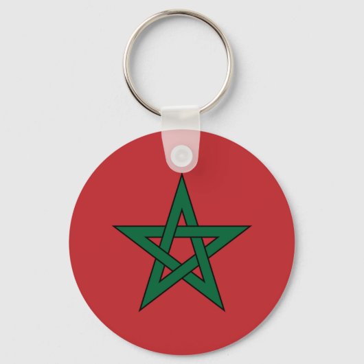 Porte-clés Flag of Morocco (Recto)