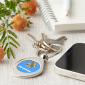 Porte-clés Flag of Oklahoma  (Côté )