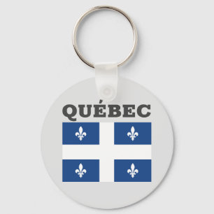 Porte-clés Flag of Québec, Canada