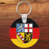 Porte-clés Flag of Saarland Keychain (Recto)