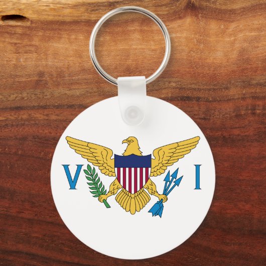 Porte-clés Flag of US Virgin Islands (Verso)