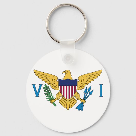 Porte-clés Flag of US Virgin Islands (Verso)