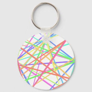 Porte-clés Flair été : Neon Rainbow strié