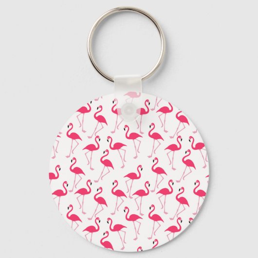 Porte-clés Flamant rose (Recto)