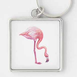 Porte-clés Flamant rose