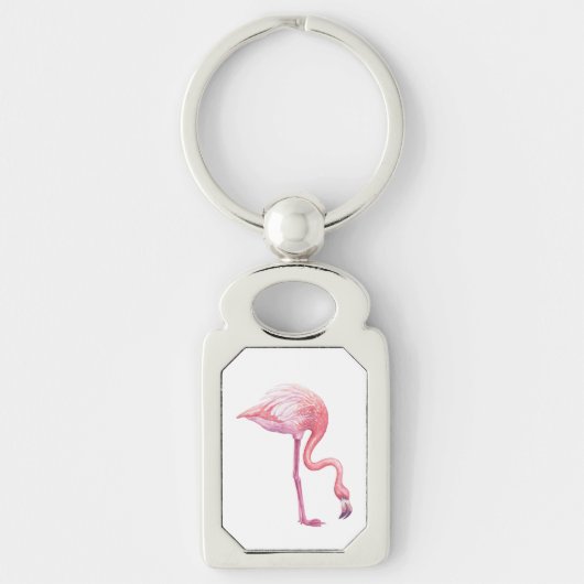 Porte-clés Flamant rose (Devant)