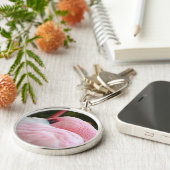 Porte-clés Flamant rose (Côté)