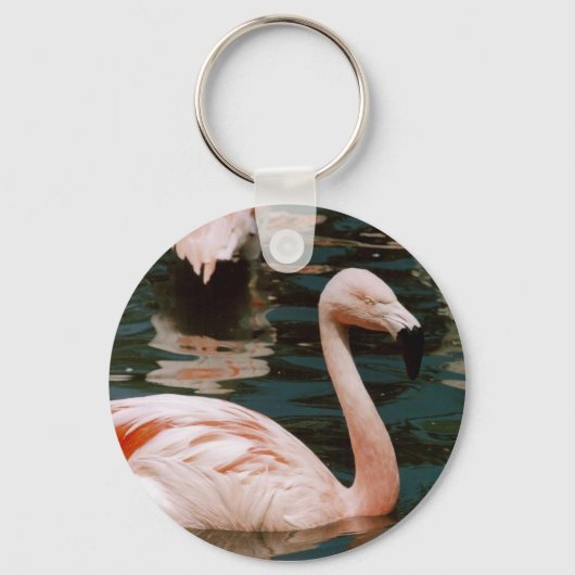 Porte-clés Flamant rose (Recto)