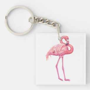 PORTE-CLÉS FLAMANT ROSE 2