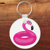 Porte-clés Flamant rose Floatie (Recto)