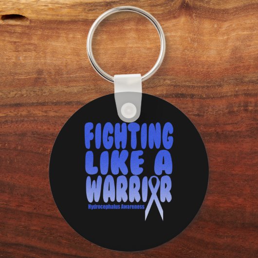 Porte-clés Flamant rose Foi Espoir Amour Hydrocéphalie Sensib (Recto)