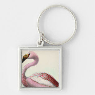 Porte-clés Flamant Vintage
