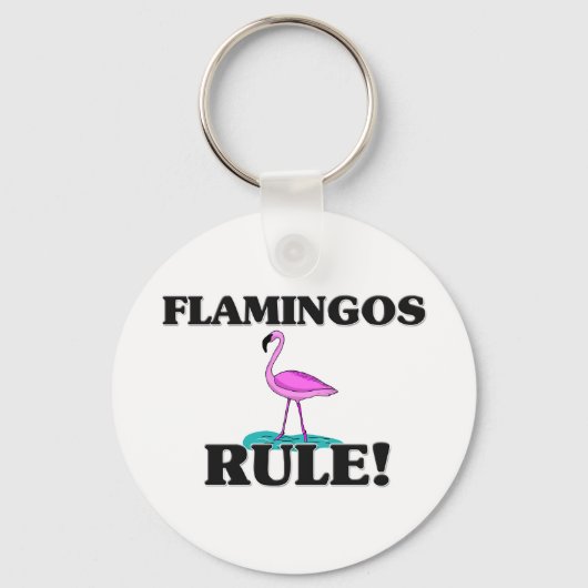 PORTE-CLÉS FLAMANTS ROSES ! (Recto)