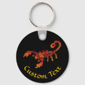 Porte-clés Flames Scorpion Porte - clé (Recto)