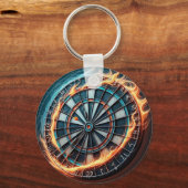 Porte-clés Flaming Dart Arena Inspirez la passion des fléchet (Recto)