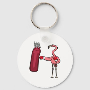 Porte-clés Flamingo Boxe Autodéfense Hob