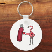 Porte-clés Flamingo Boxe Autodéfense Hob (Recto)