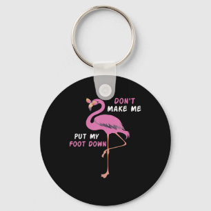 Porte-clés Flamingo Flamingo With Glasses Dont Make Me Put