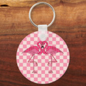 Porte-clés Flamingos (Recto)