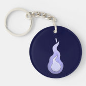 Porte-clés Flamme Hitodama (Devant)