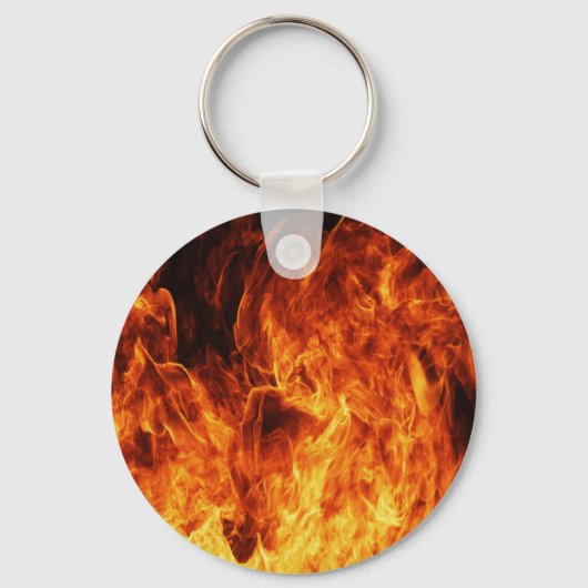 Porte-clés Flamme orange (Recto)