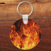 Porte-clés Flamme orange (Recto)