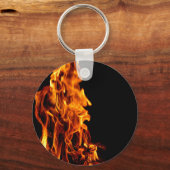 Porte-clés Flamme orange (Recto)