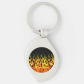Porte-clés Flammes de emballage chaudes graphiques (Devant)
