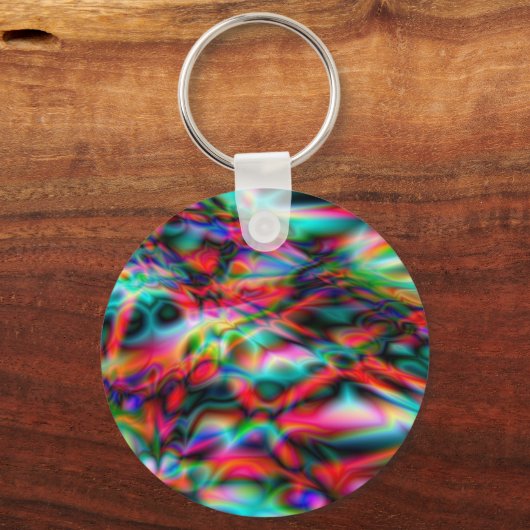 Porte-clés Flammes électriques (Recto)