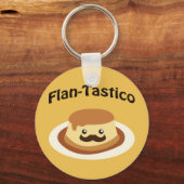 Porte-clés Flan-Tastico! Cute Flan (Recto)