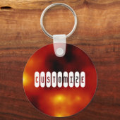 Porte-clés Flare solaire - Modèle (Recto)