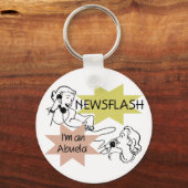 Porte-clés Flash d'information je suis T-shirts et cadeaux (Recto)