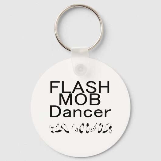 Porte-clés Flash Mob Dancer Pieds (Recto)
