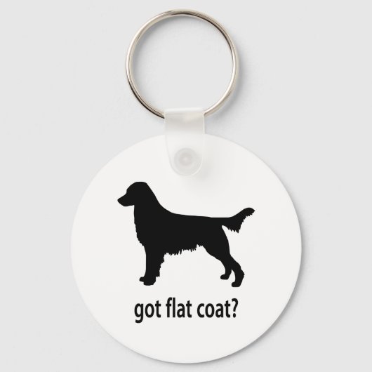 Porte-clés Flatcoat (Recto)