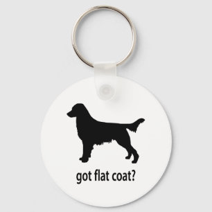 Porte-clés Flatcoat obtenu