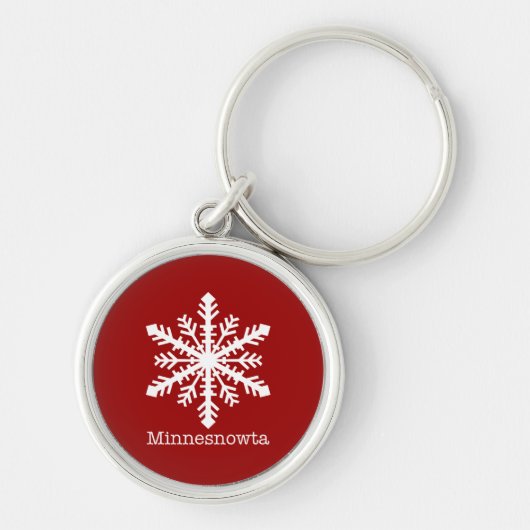 Porte-clés Fléau de neige du Minnesnowta (Devant)