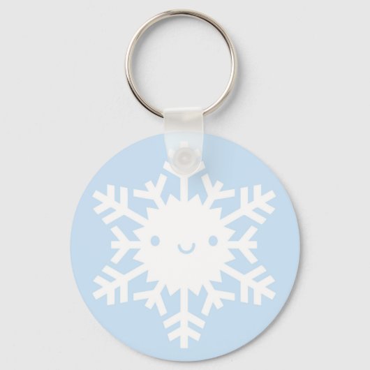 Porte-clés Flèche de neige hivernale de Kawaii (Recto)