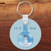 Porte-clés Flèche de neige Snowman (Recto)