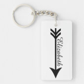 Porte-clés Flèche personnalisée (Devant)